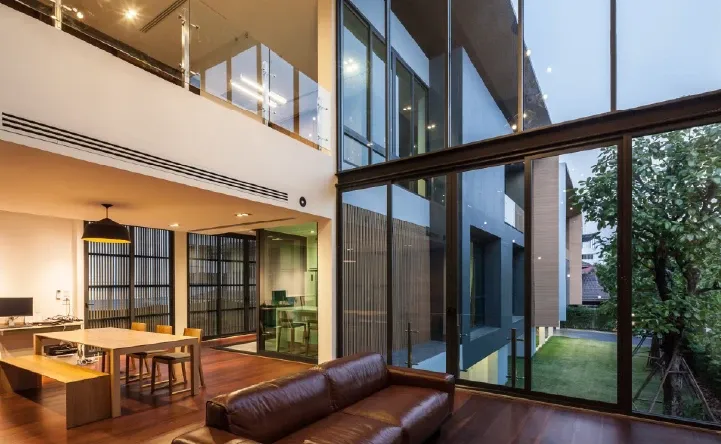 บ้านเดี่ยวด้านใน