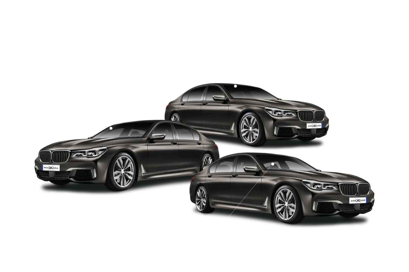รถติดฟิล์มกรองแสงนาโนคาร์บอนแท้ Maxxma ตระกูล Black Panther